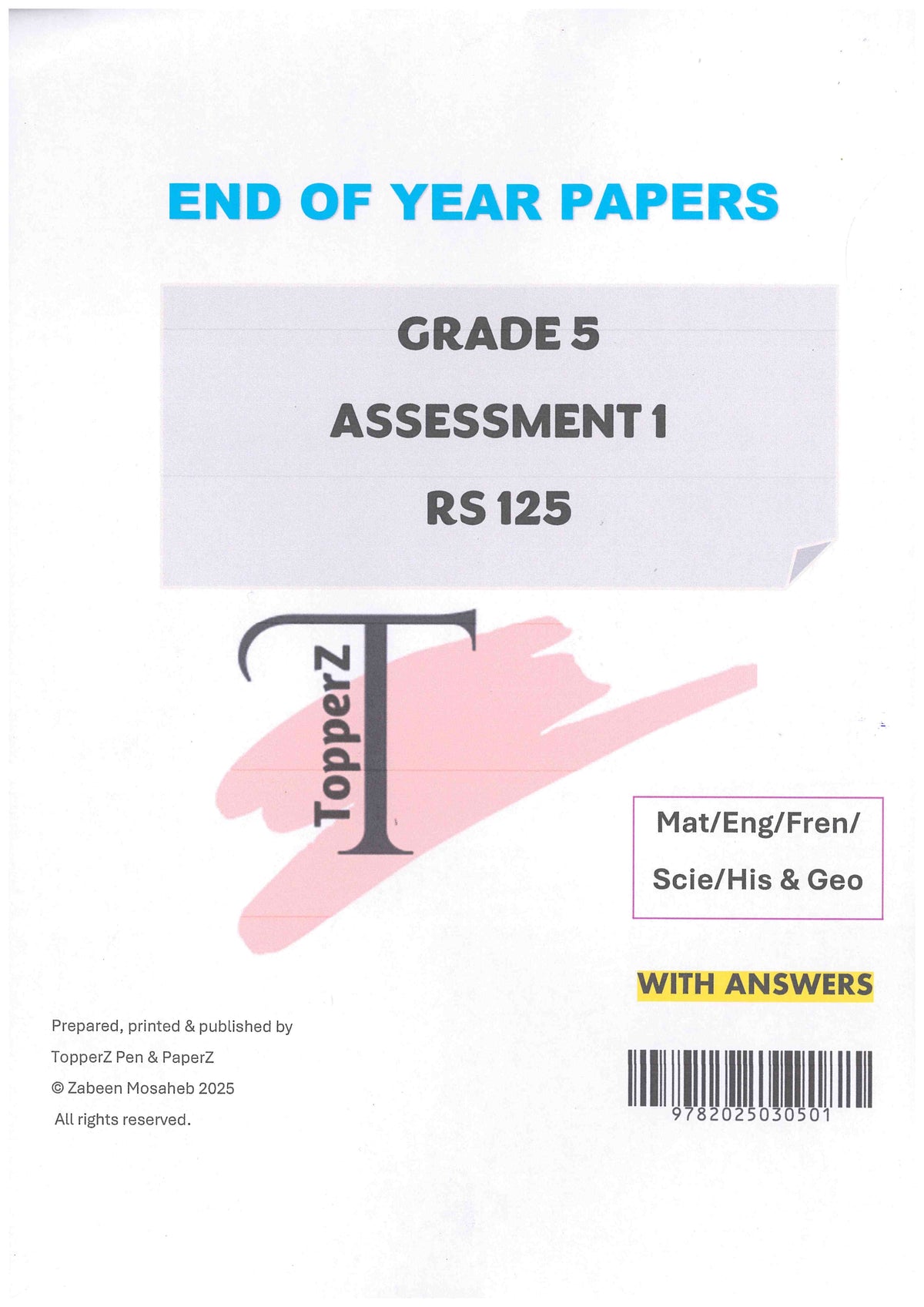 Assessment Papers