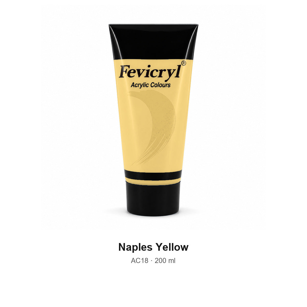 Fevicryl Professional Acrylic Colours 200ml – Choose Your Shade