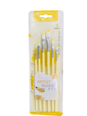 Yellow Paint Brush 6pcs HB6152A