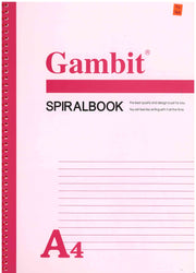 Gambit S6 Spiral 60 Pages