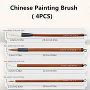 Jiaken Brush Set G1324 x4+Pe