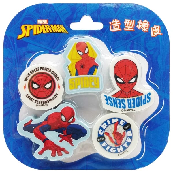 UME Spider-Man Eraser Set