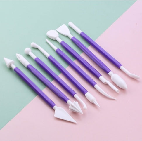 Clay Modelling Tools Pack 8 pcs