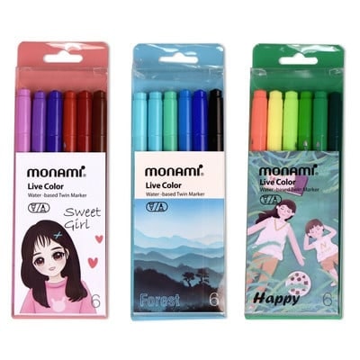 SWEET GIRL x6pcs Live Color Set