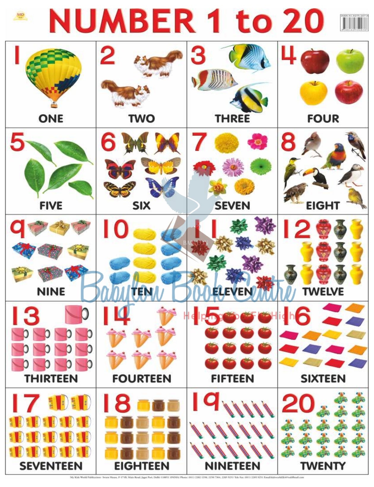 Number 1 to 20