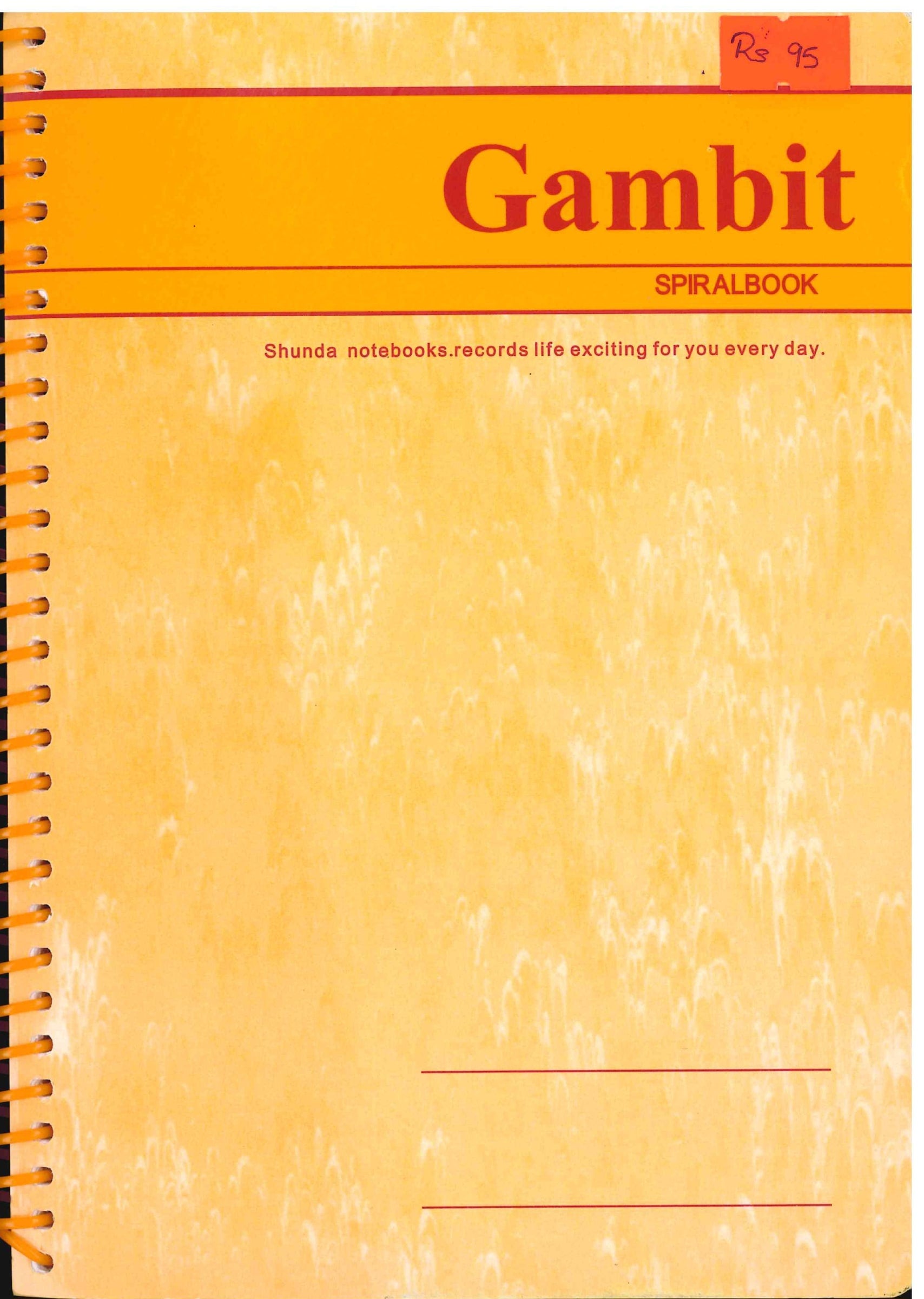 Notebook GAMELY A5 100 Pages