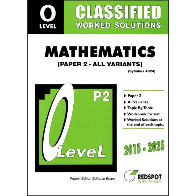 Classified Mathematics P2 O Level