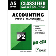 AS Level Classified Accounting P2 (Topical)