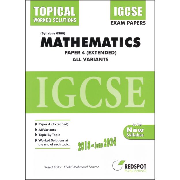 IGCSE Mathematics Paper 4 (Topical)
