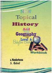 New Topical History &Geography Workbook Grade 6/ CPE - A. Maudarbocus