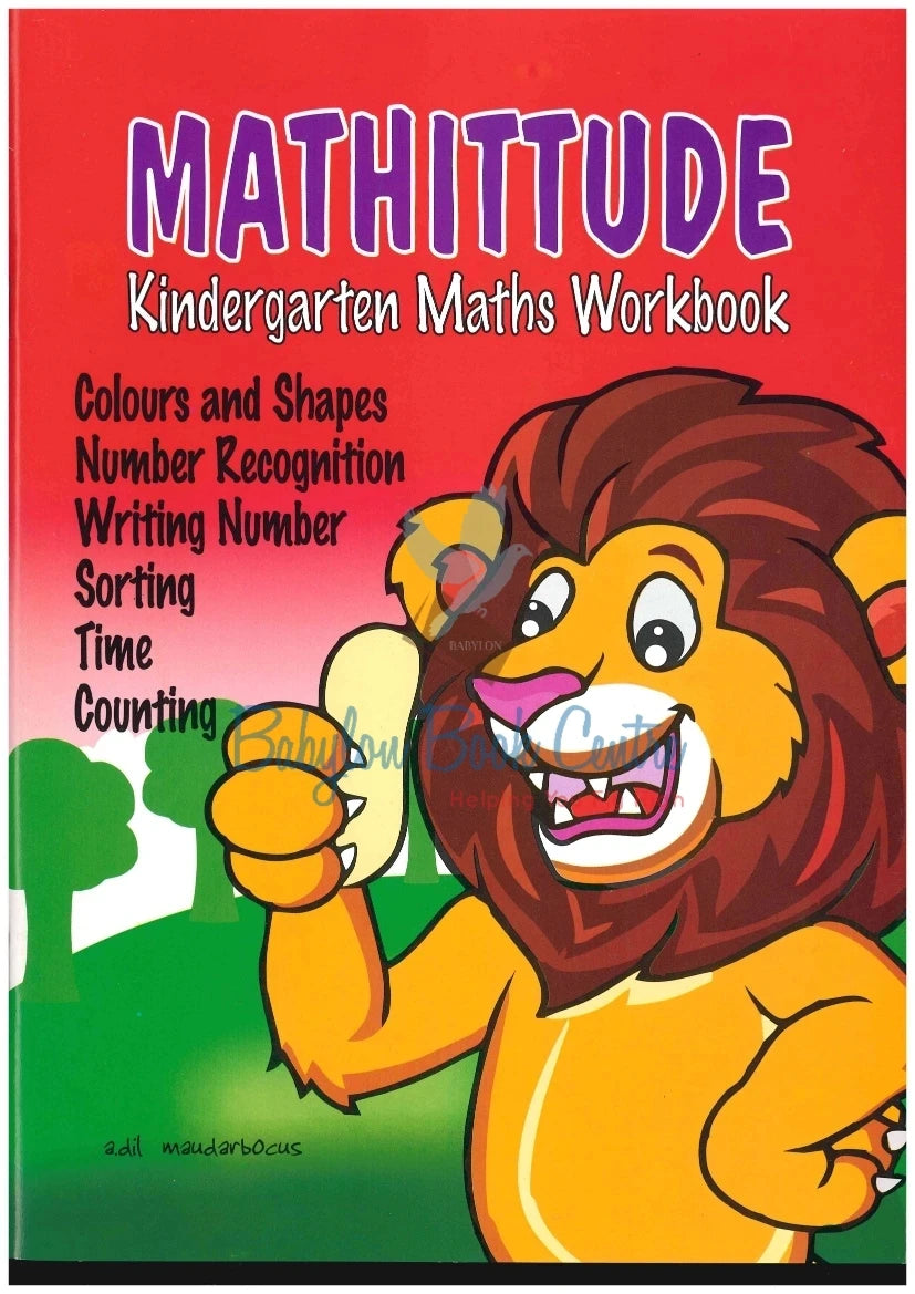 Mathittude Kindergarten  Mathematics - Adil Maudarbocus