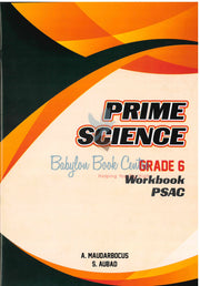 Prime Science Grade 6 PSAC - A. Maudarbocus