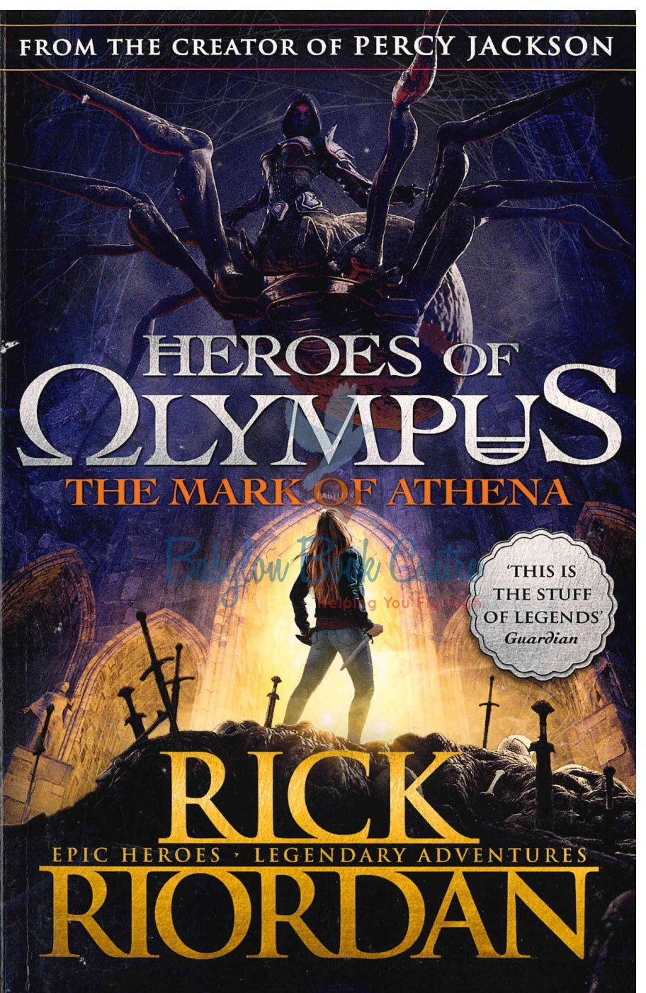 The Mark Of Athena - Heroes Of Olympus - Rick Riordan