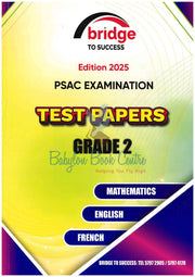 Test Papers Mathematics/English/French  Grade 2 - Bridge To Success