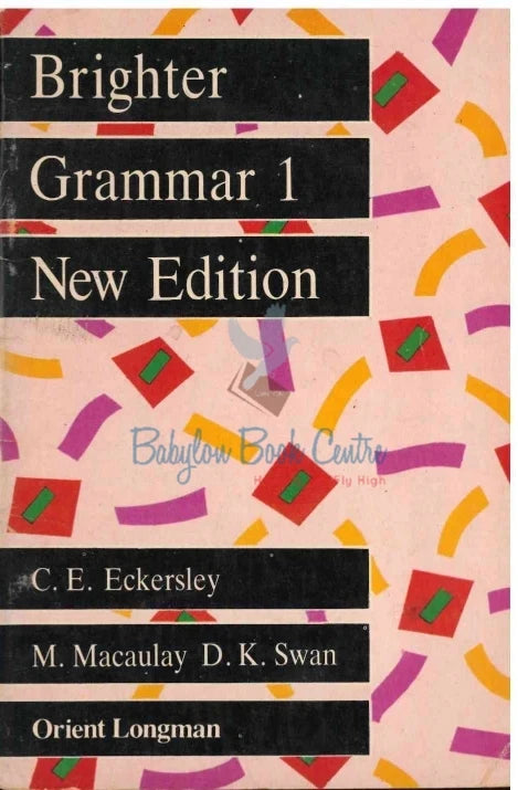 Brighter Grammar 1 - C.E. Eckersley