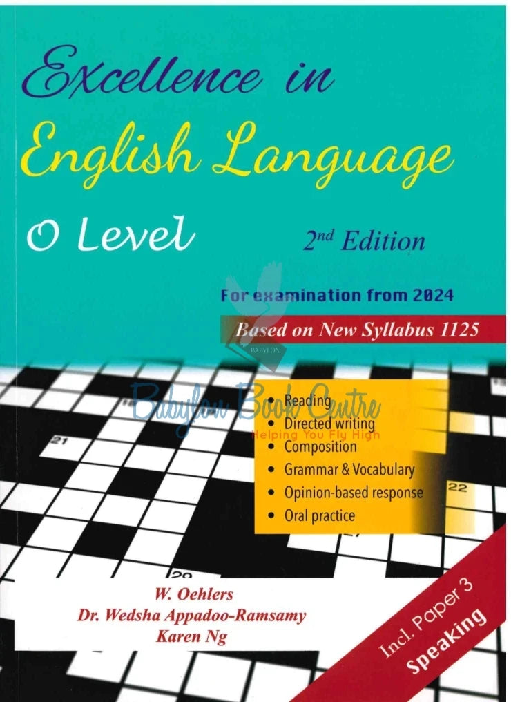 Excellence In English Language O-Level 2nd Edition - Dr. Wedsha Appadoo-Ramsamy