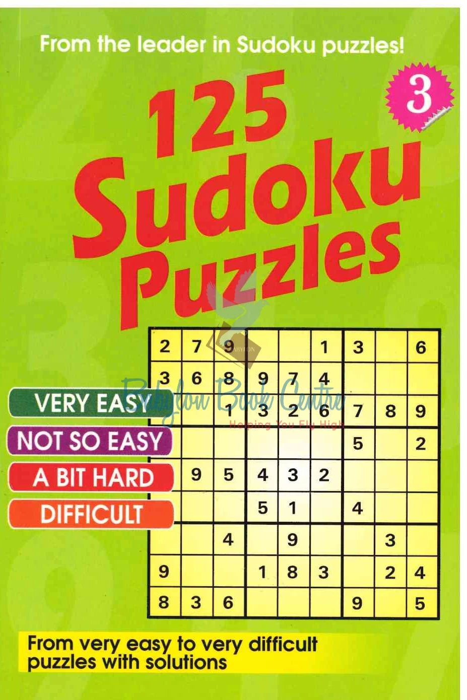 125 Sudoku Puzzles  Book 3