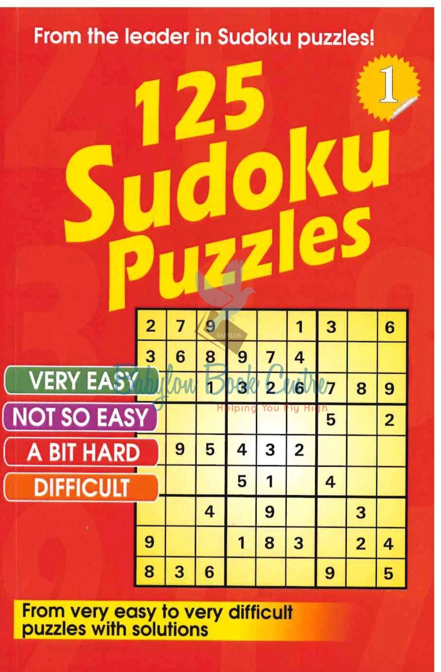 125 Sudoku Puzzles Book 1