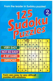 125 Sudoku Puzzles Book 2