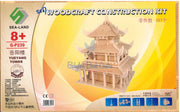 Yueyang Tower G-P239 - Woodcraft Construction Kit - Sea-Land