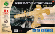 Carbine 15 G-P109 - Woodcraft Construction Kit - Sea-Land