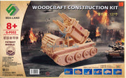 Patriot Missile G-P052 - Woodcraft Construction Kit - Sea-Land