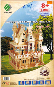 Fantasy Villa G-DH004 - Woodcraft Construction Kit - Sea-Land
