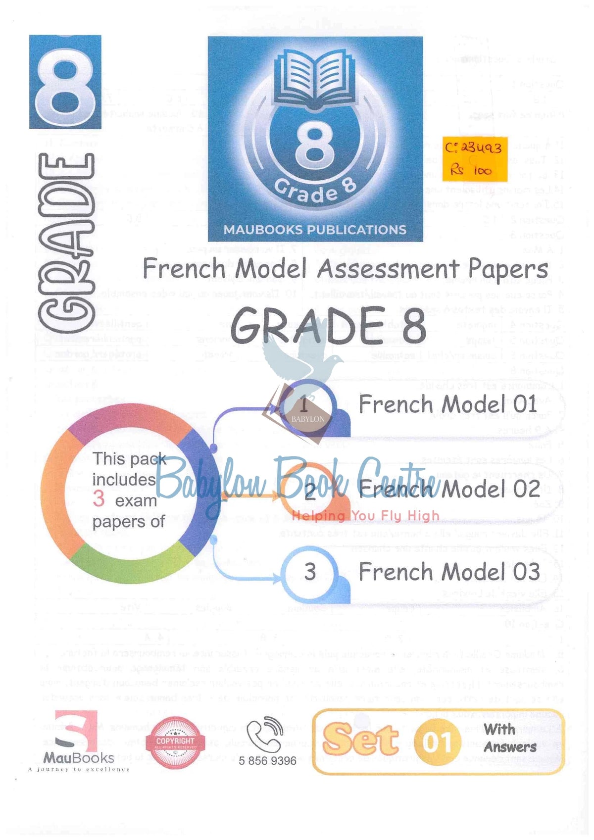 French Model Assessment Papers Grade 8 Set 1 - Maubooks