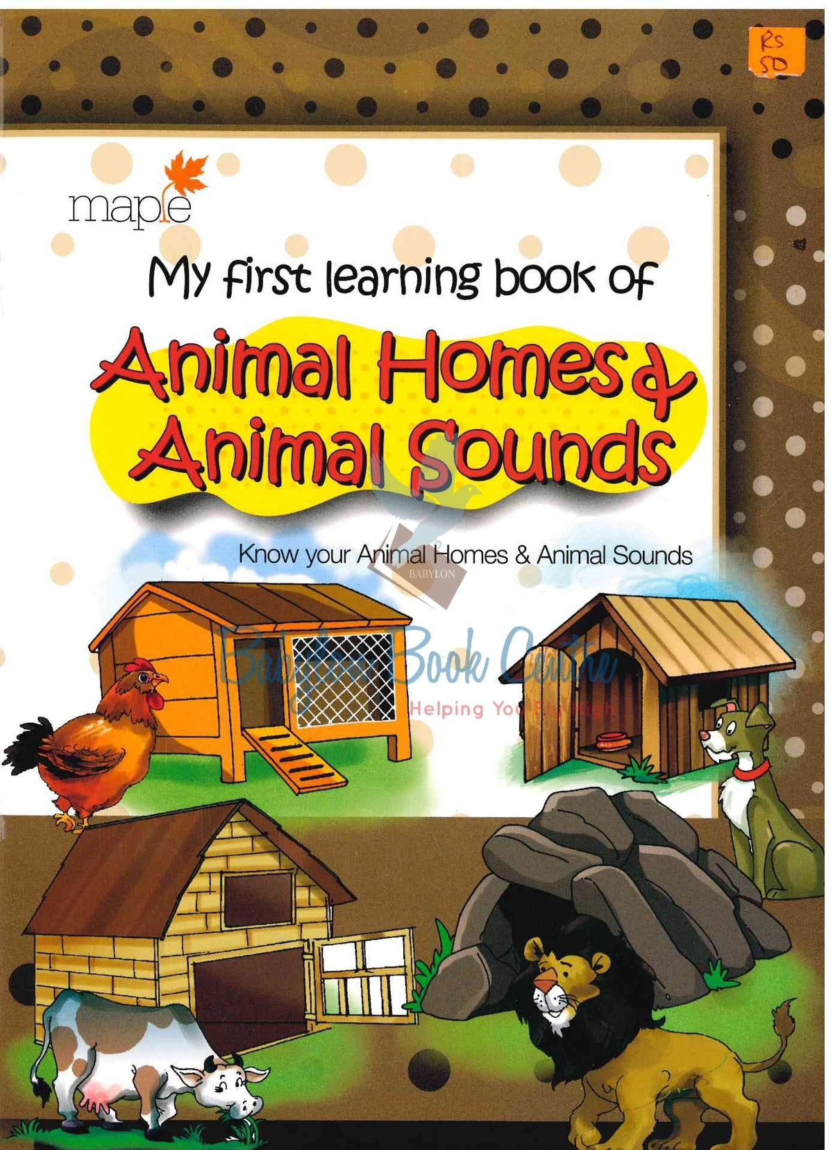 Animals Homes & Animals Sound - My First Learning Book - Maple