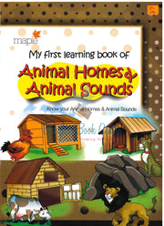 Animals Homes & Animals Sound - My First Learning Book - Maple