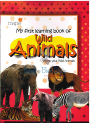 Wild Animals - My First Learning Book - Maple