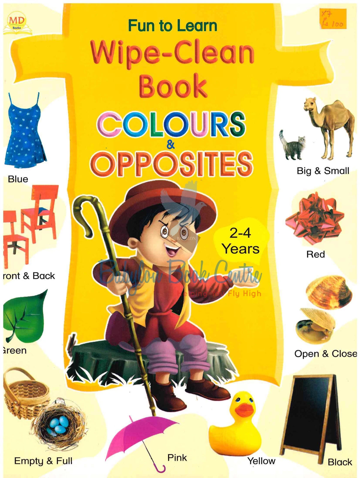 Colours & Opposites - Wipe-Clean Book - Fun To Learn