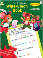 Opposites - Wipe-Clean Book - Play N Practice