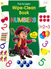 Numbers - Wipe-Clean Book - Fun To Learn