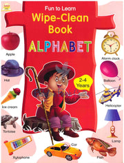Alphabet - Wipe-Clean Book - Fun To Learn
