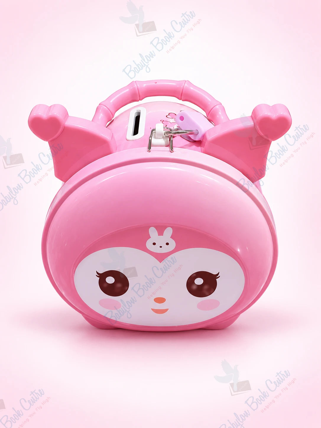 Kuromi Piggy Bank No.S-291 - Key Lock - Xiaolingjing