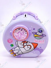 Space Travel Combination Lock Coin Bank - Coded Lock