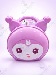 Kuromi Piggy Bank No.S-291 - Key Lock - Xiaolingjing