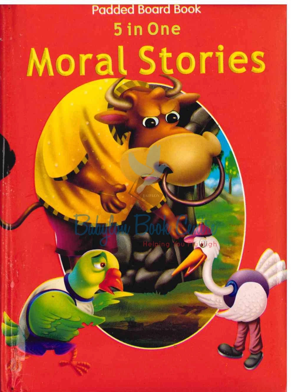 Moral Stories 5 in 1 Red - Padded Board Book