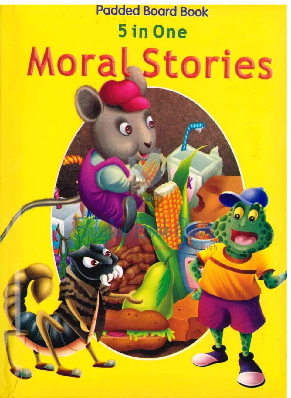Moral Stories 5 In 1  Yellow - Padded Baord Book