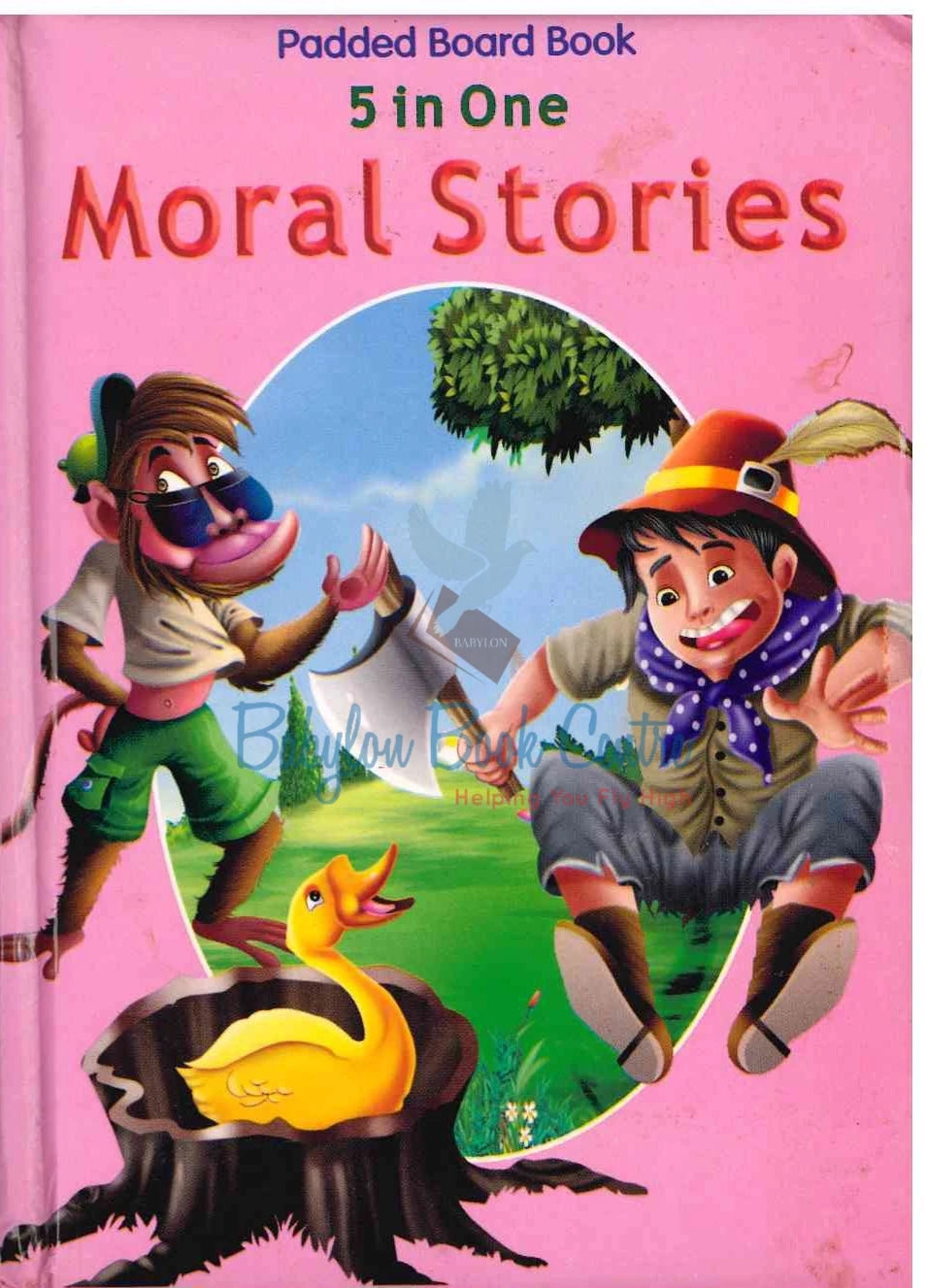 Moral Stories 5 in 1 Pink - Padded Board Book