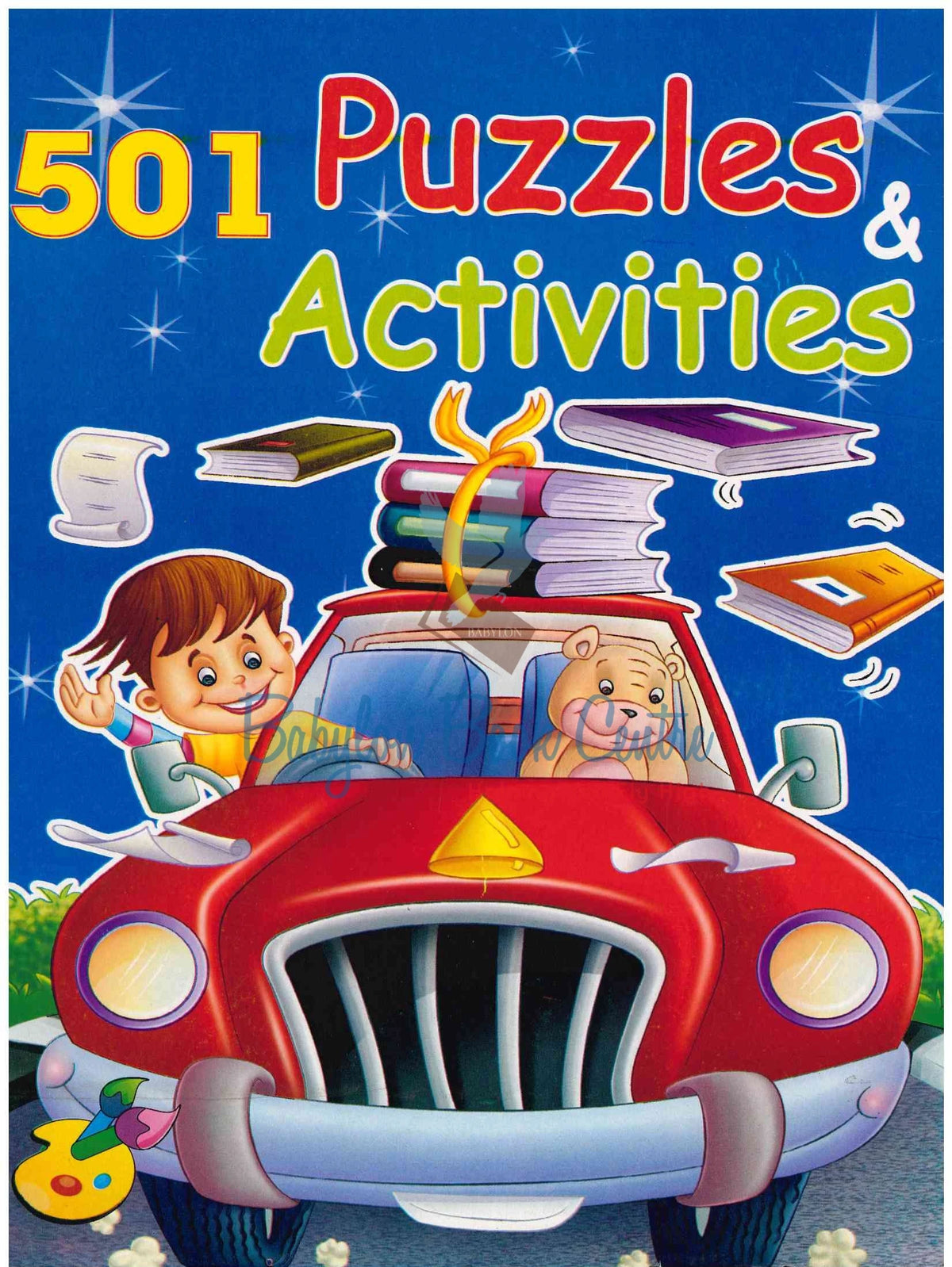 501 Puzzles & Activities -Little Bird Books