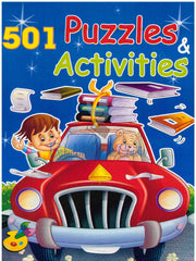501 Puzzles & Activities -Little Bird Books