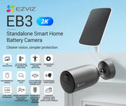 Ezviz EB3 - Camera+Solar