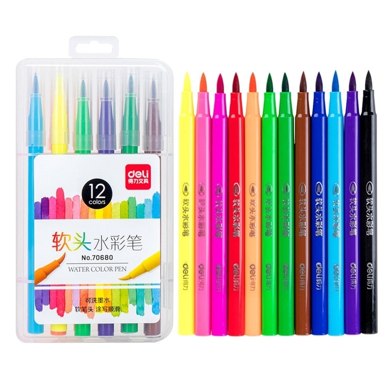 Soft Watercolor Pen SET 6631-12