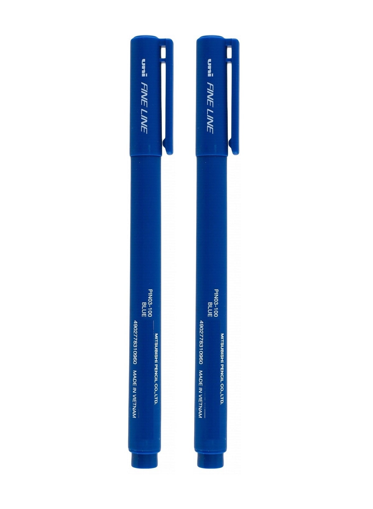 UNI Fine Line Blue 03
