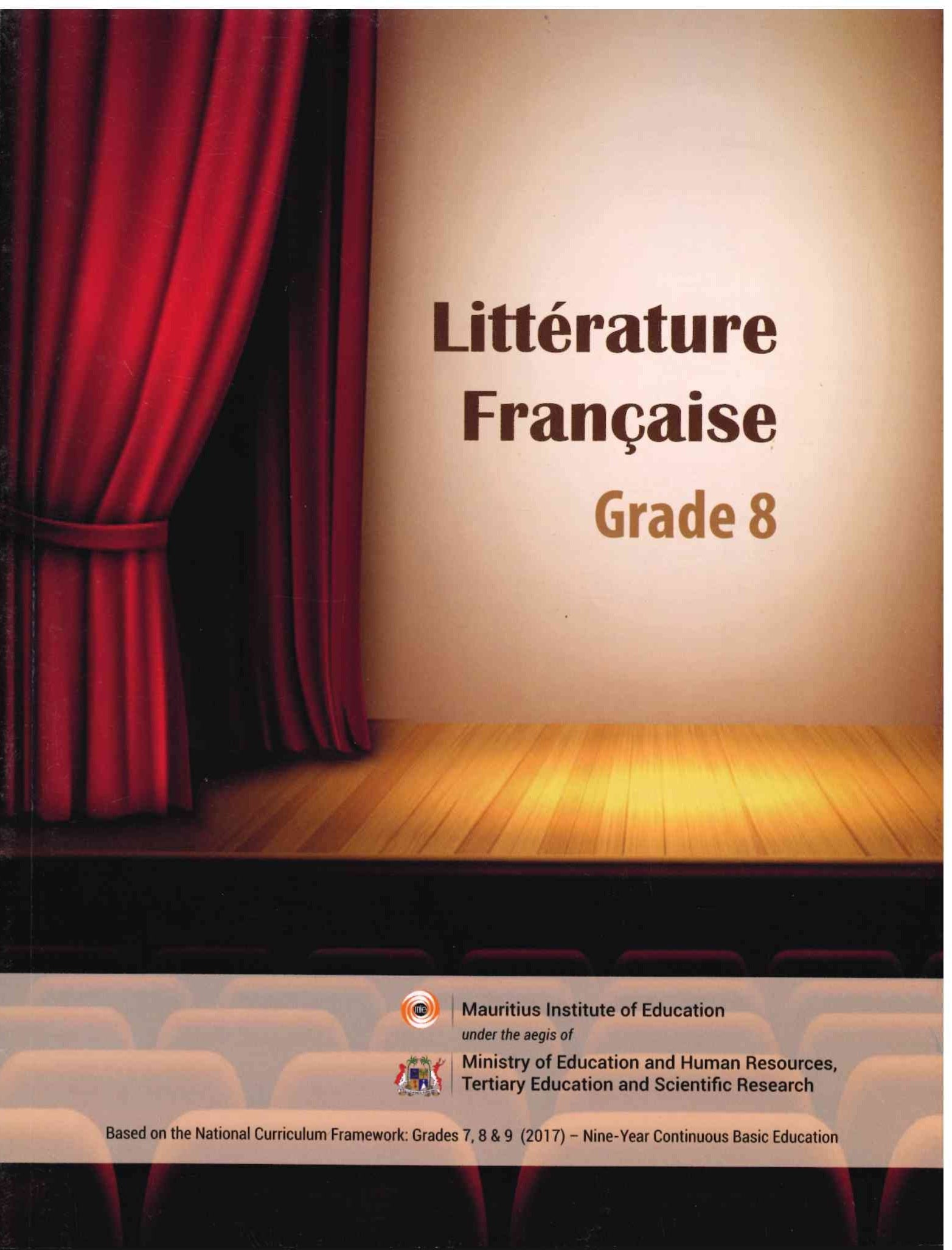 litterature Francais G8
