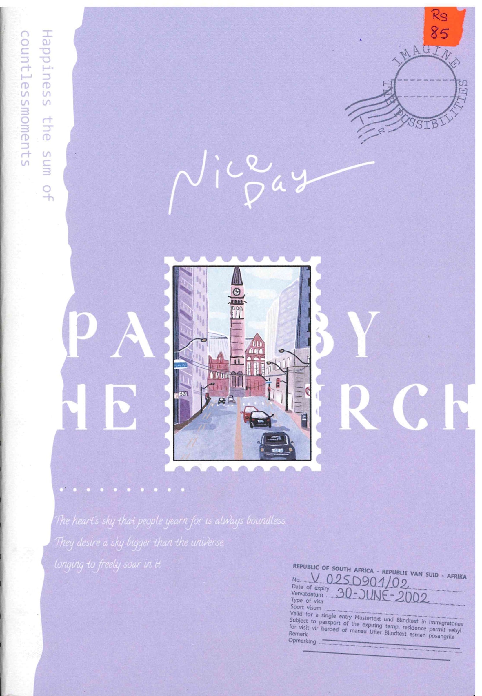 Notebook A5 PEACE 2542-002/011
