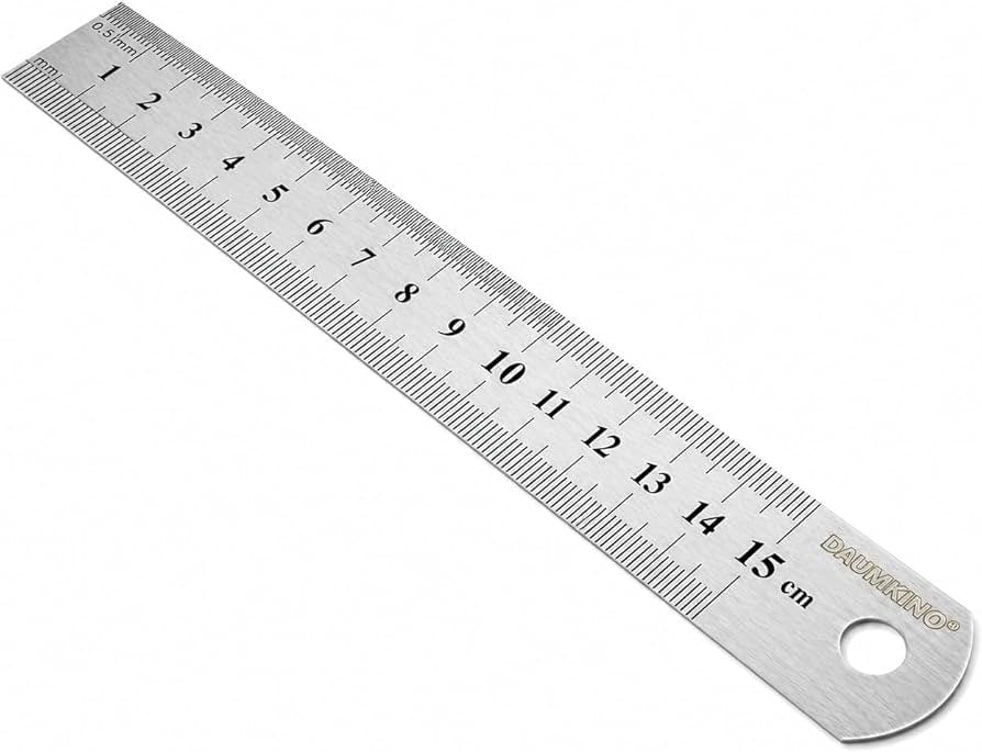 Stainless Steel Metal Ruler