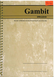 Gambit Spiral Notebook A5 40 PG